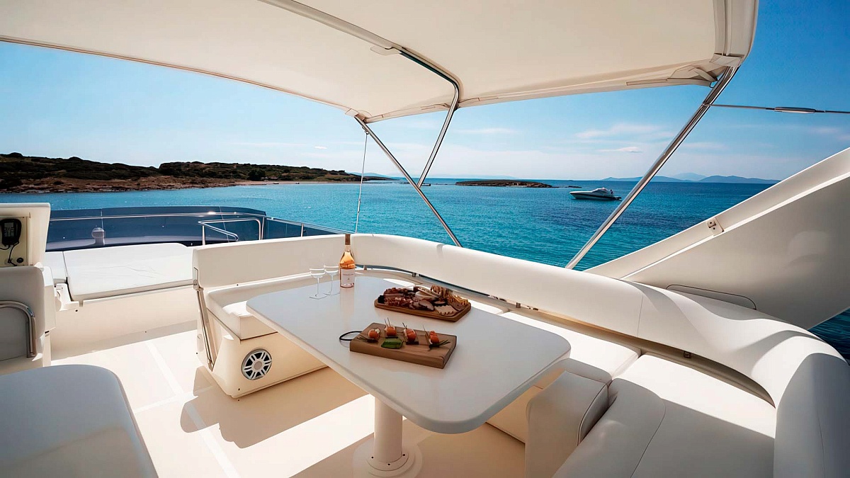 Аренда яхты Ferretti 630 Escape на Миконосе